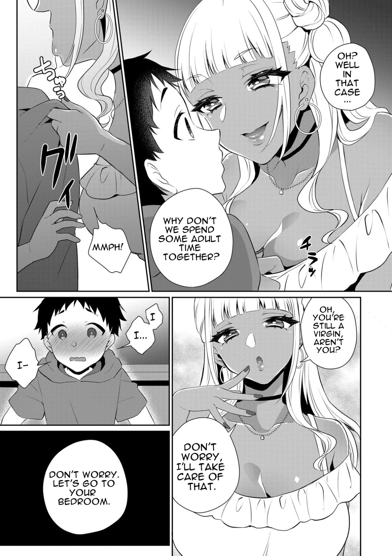 Hentai Manga Comic-Virgin Eater Bitch Gal Maoko-Read-6